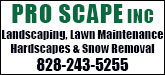 Pro Scape Inc Sponsorship Banner